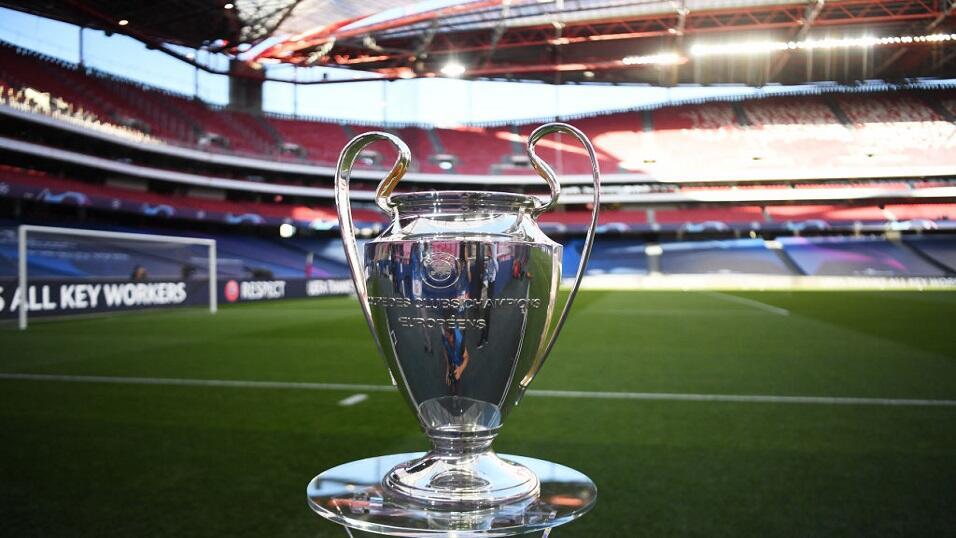 The Champions League trophy